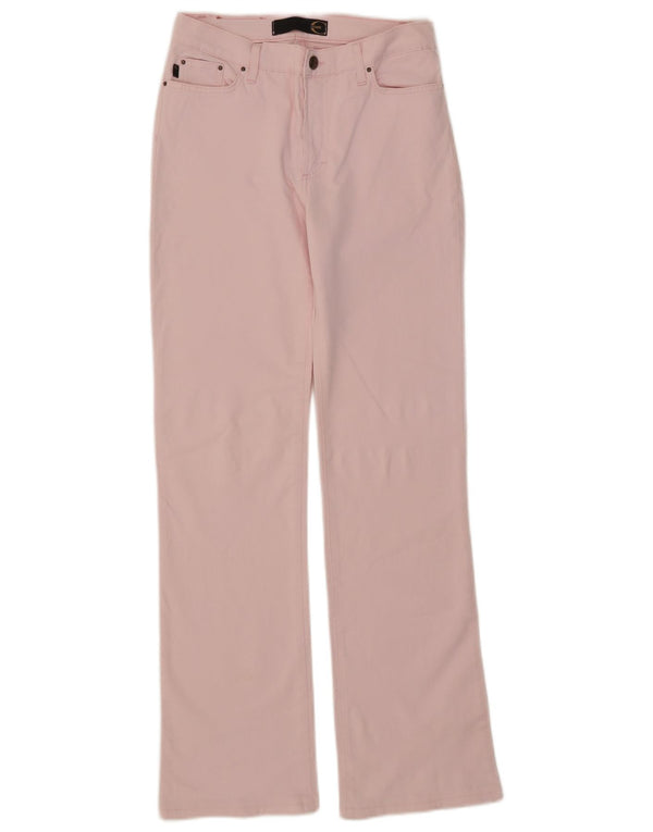 Just Cavalli Womens Straight Jeans W29 L31 Pink Cotton