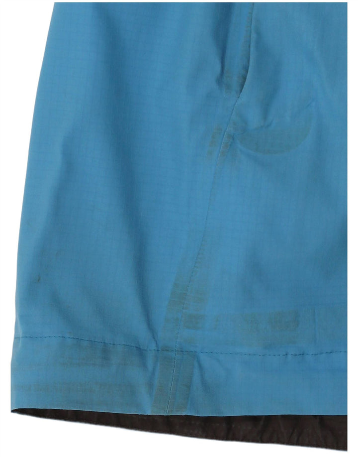 Patagonia Mens Hooded Rain Jacket UK 38 Medium Blue Nylon