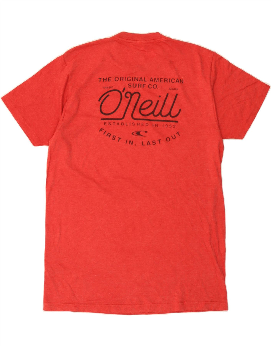 O'NEILL Mens Modern Fit Graphic T-Shirt Top Medium Red Cotton Vintage O'Neill and Second-Hand O'Neill from Messina Hembry 