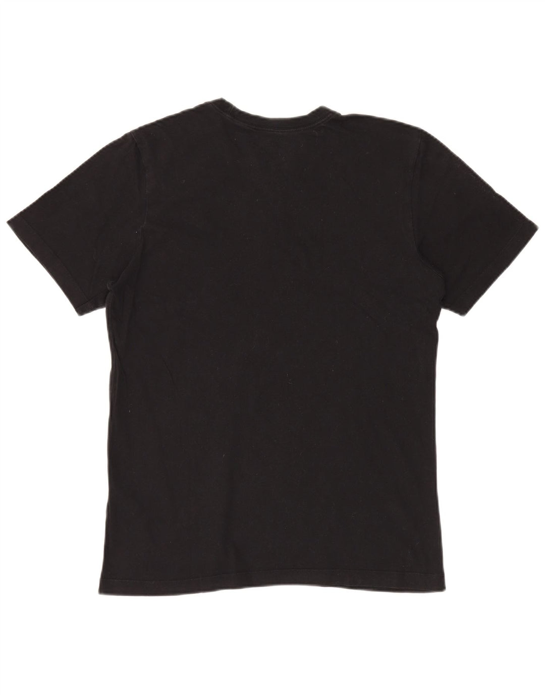 NIKE Mens T-Shirt Top Medium Black Cotton