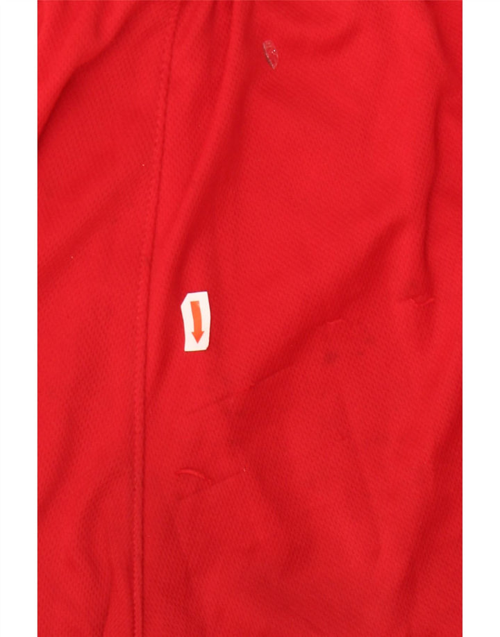 JORDAN Boys Dri Fit Graphic Sport Shorts 13-14 Years XL Red Colourblock