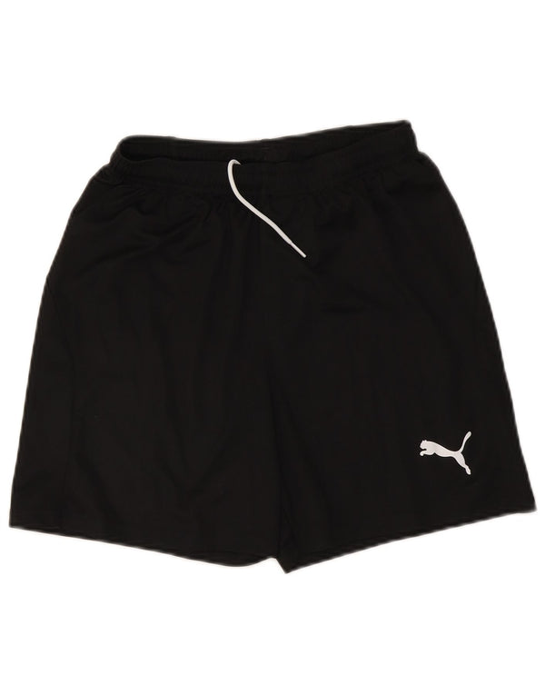 Puma Boys Sport Shorts 15-16 Years  Black Polyester