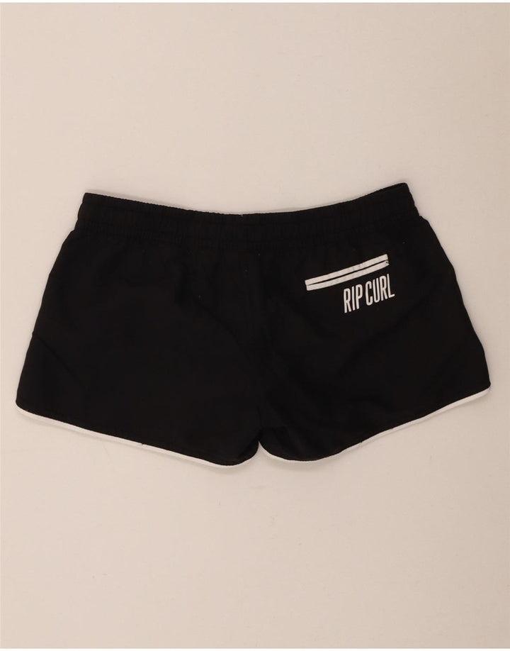 Rip Curl Womens Sport Shorts UK 8 Small Black