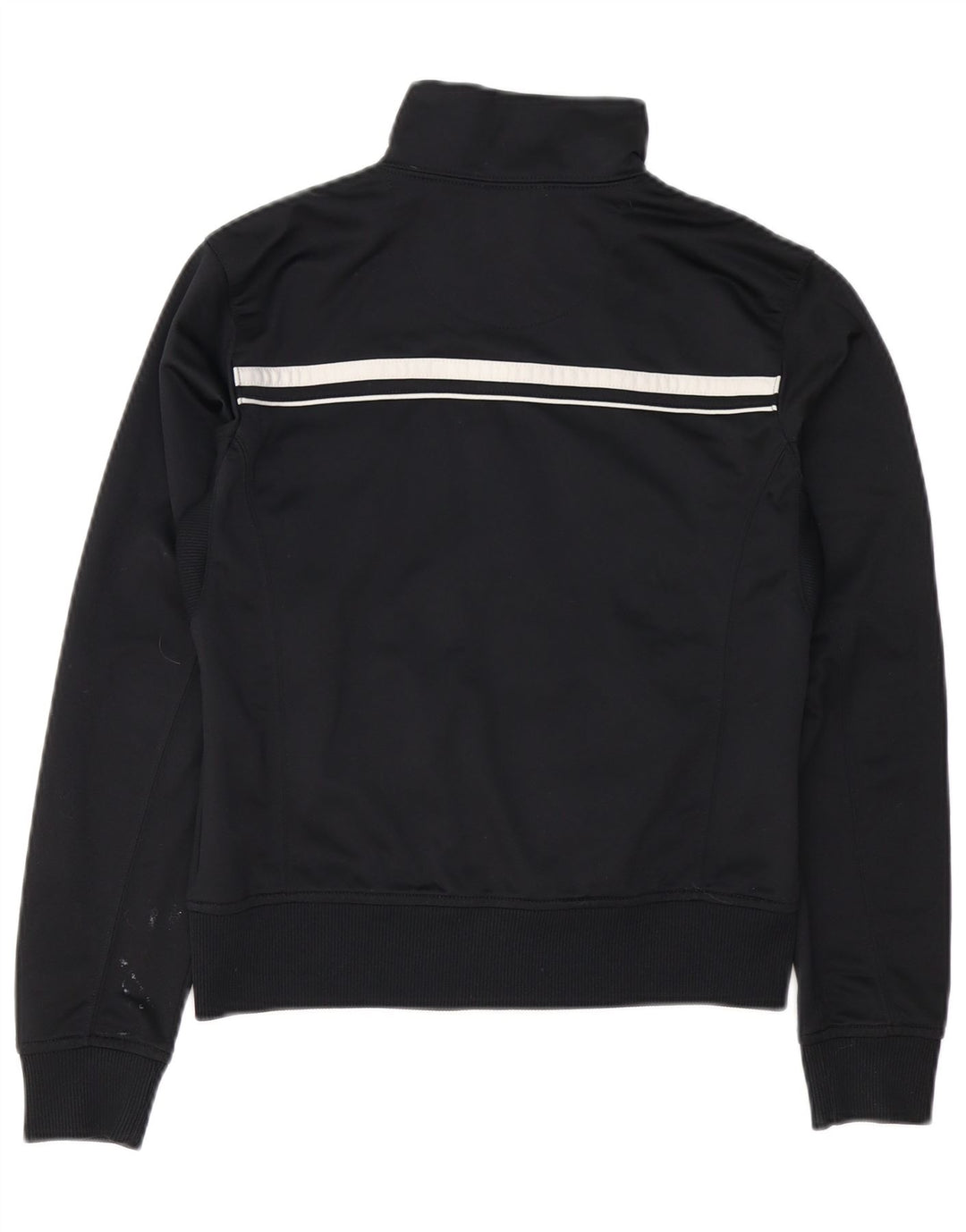 NIKE Womens Tracksuit Top Jacket UK 10/12 Medium Black