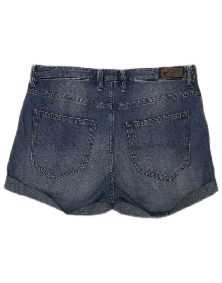 Diesel Womens Denim Shorts W28 Medium  Blue Cotton