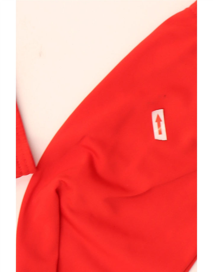 PUMA Mens Tracksuit Top Jacket XL Red Colourblock Polyester