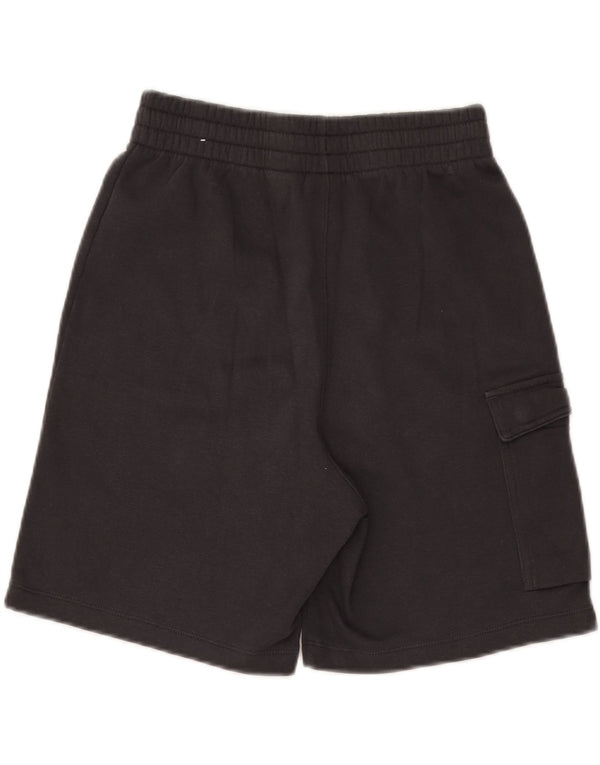 NIKE Boys Graphic Sport Shorts 13-14 Years XL Black Cotton