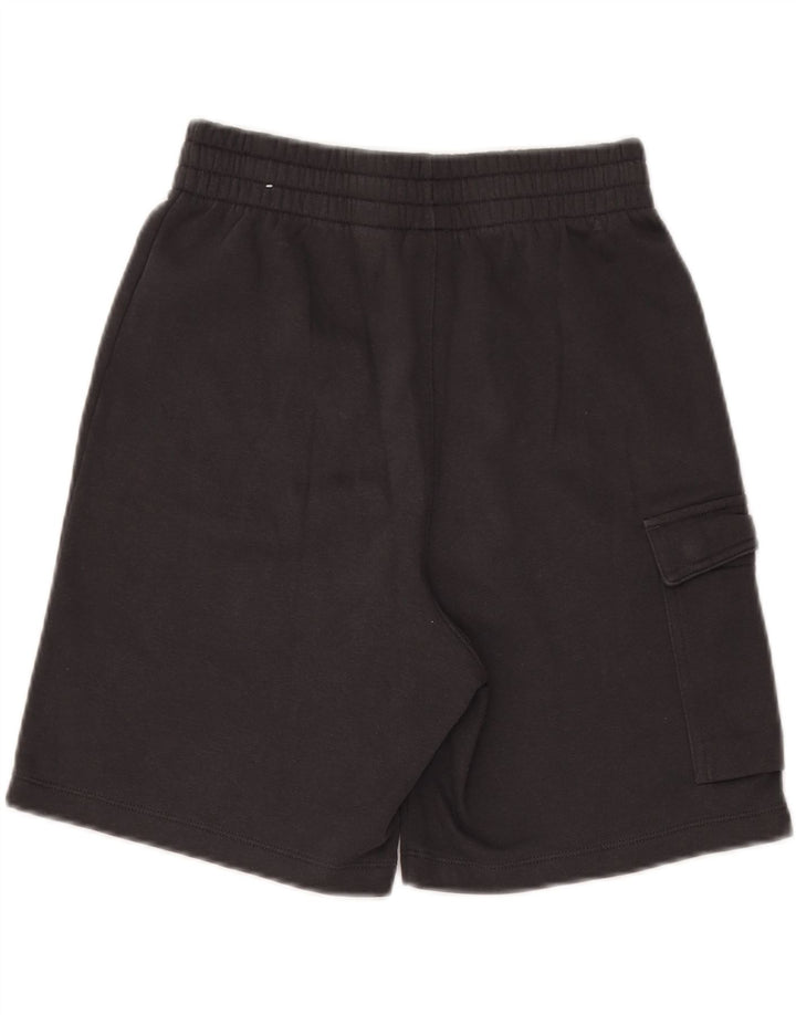 NIKE Boys Graphic Sport Shorts 13-14 Years XL Black Cotton