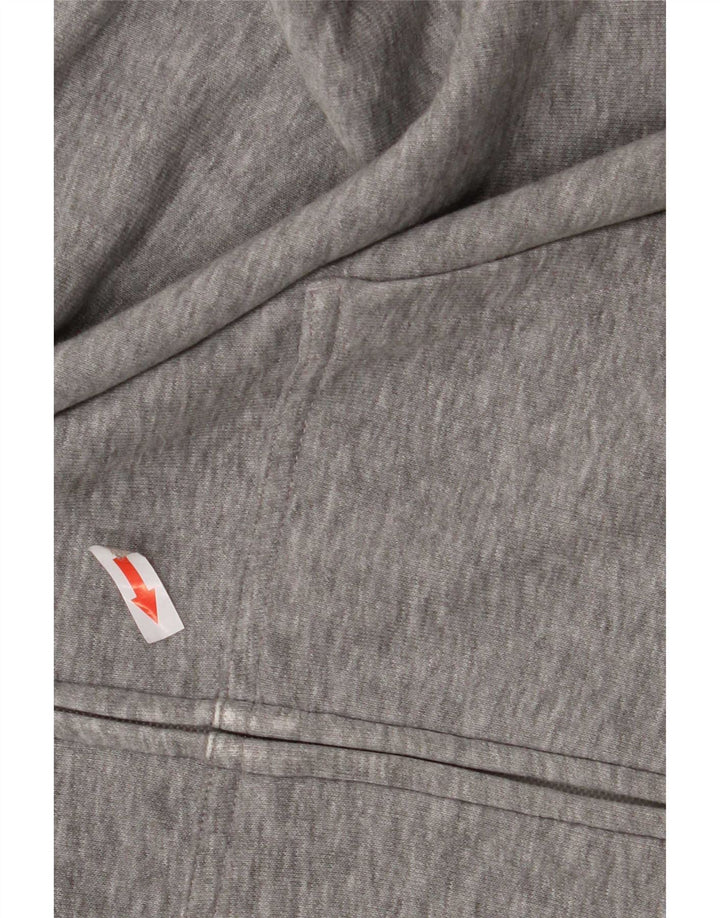 Champion Mens Tracksuit Top Jacket XL Grey Flecked Polyester