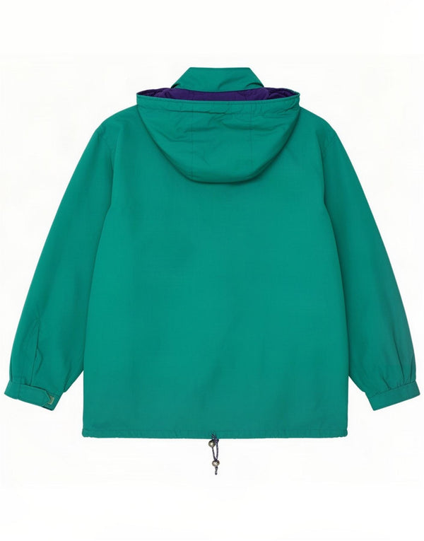 Fila Mens Hooded Rain Jacket IT 56 3XL Green