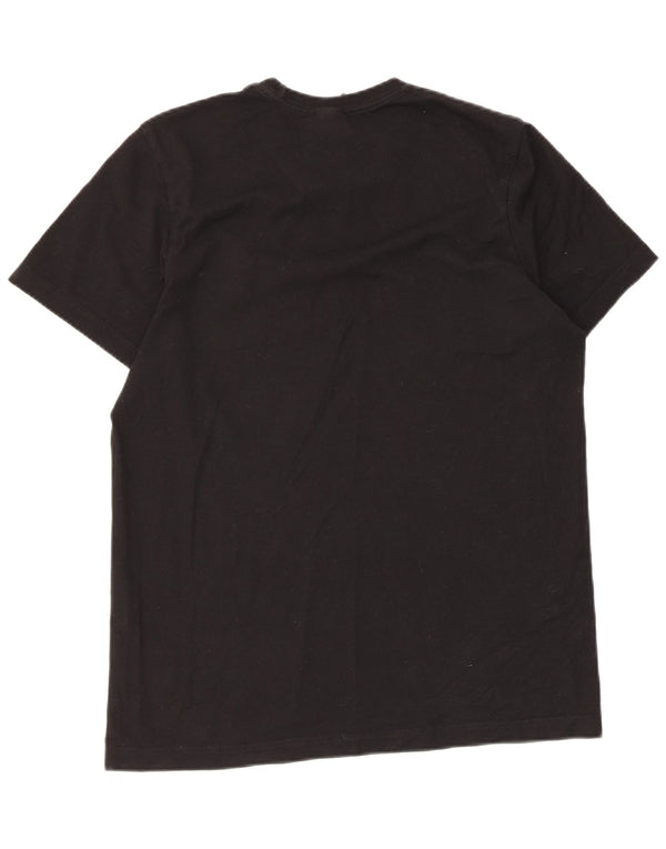 Adidas Mens Graphic T-Shirt Top Small Black Cotton
