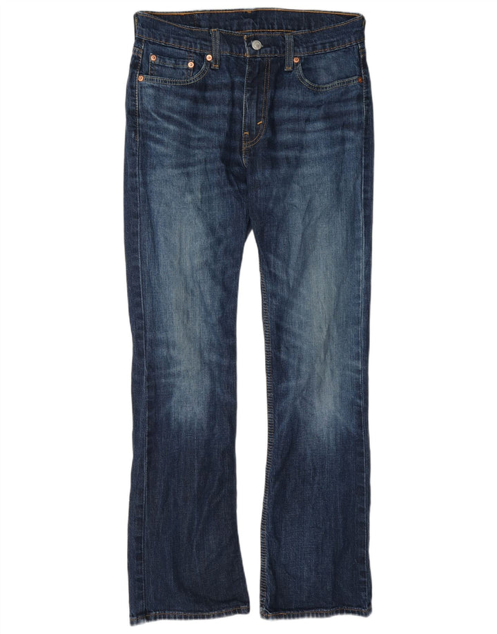 Levi's Mens 527 Bootcut Jeans W30 L32 Blue Cotton