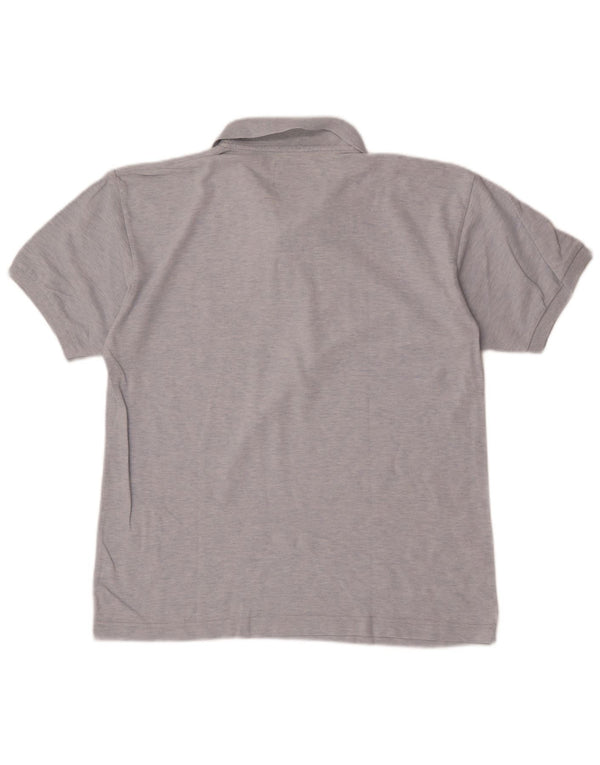 Think Pink Mens Polo Shirt Medium Blue Cotton
