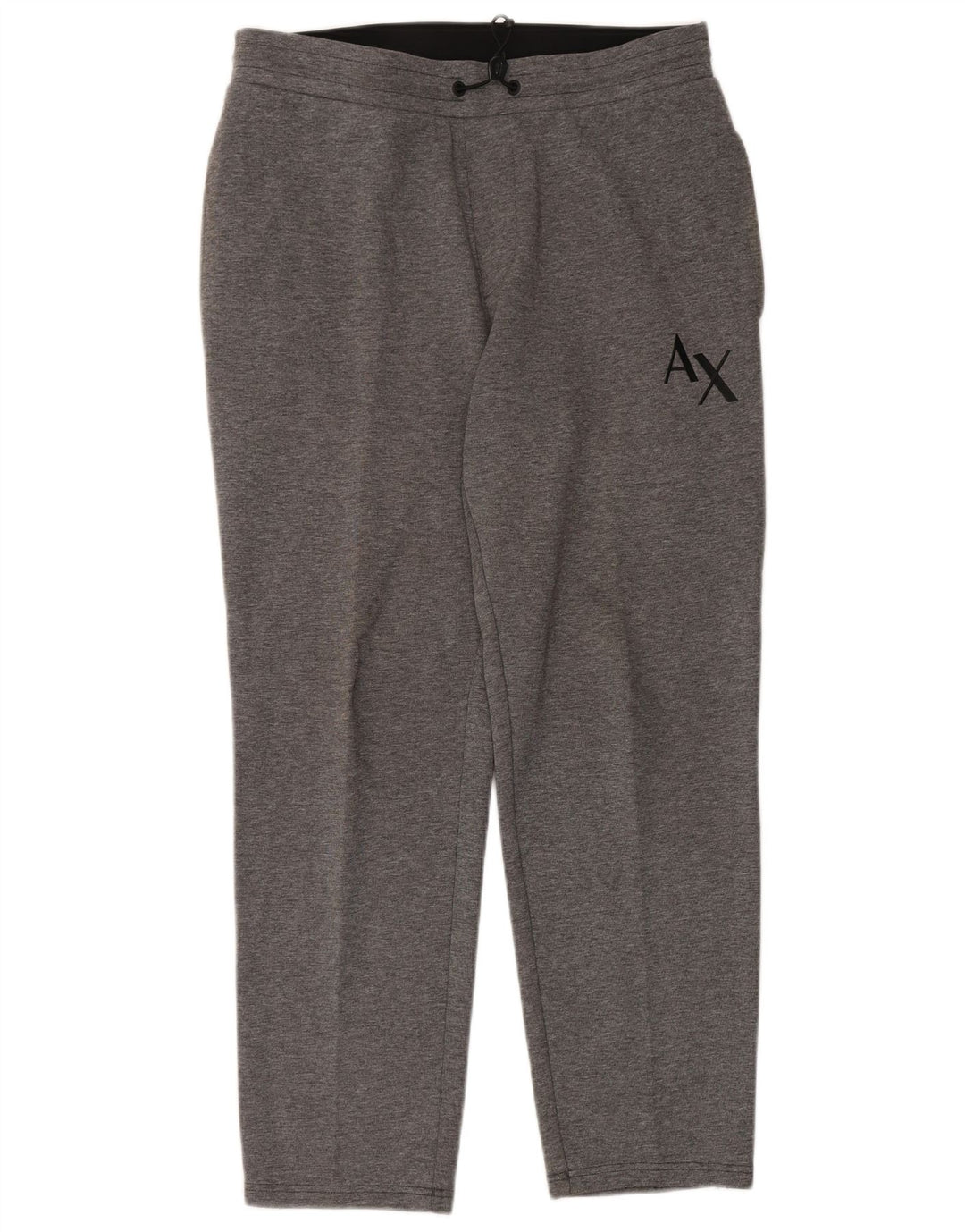 Armani Exchange Mens Tracksuit Trousers Medium  Grey Cotton
