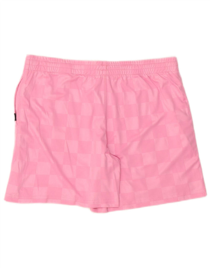 VANS Womens Sport Shorts UK 10 Small  Pink Polyester