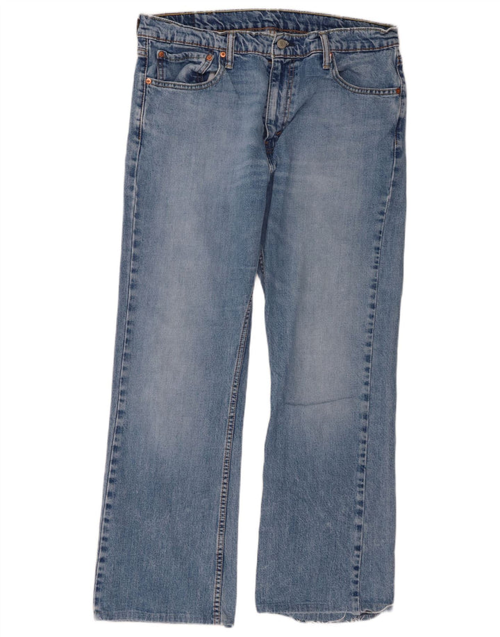 Levi's Mens 527 Bootcut Jeans W38 L29 Blue Cotton