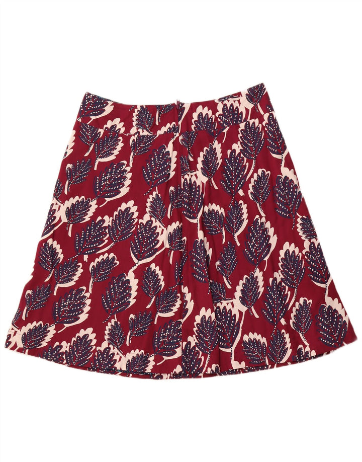 WHITE STUFF Womens A-Line Skirt UK 14 Large W34  Pink Floral Viscose