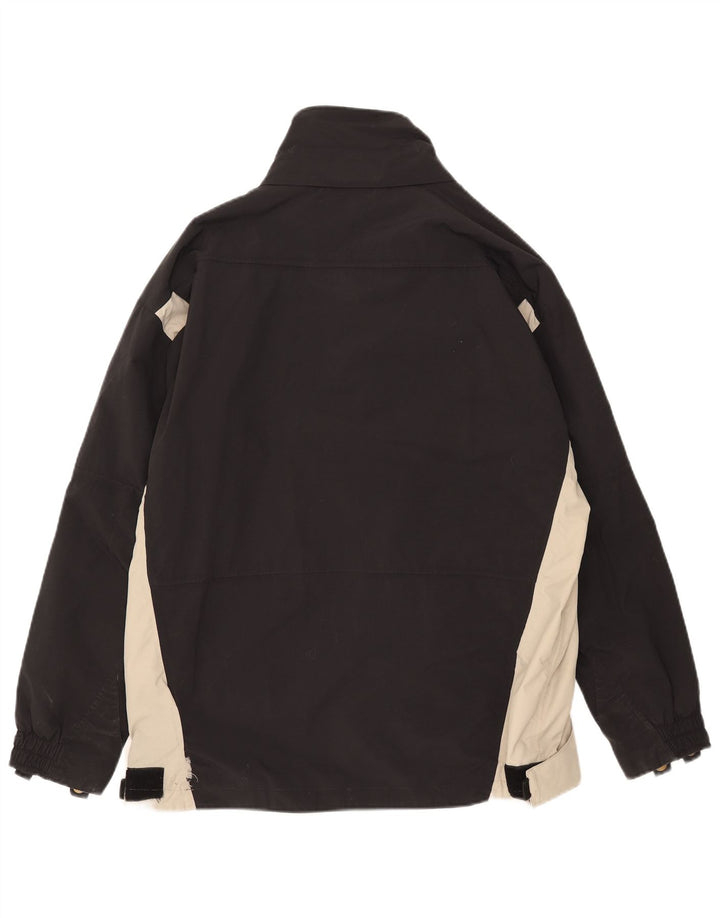 Kappa Mens Ski Jacket UK 40 Large Black Colourblock Polyamide
