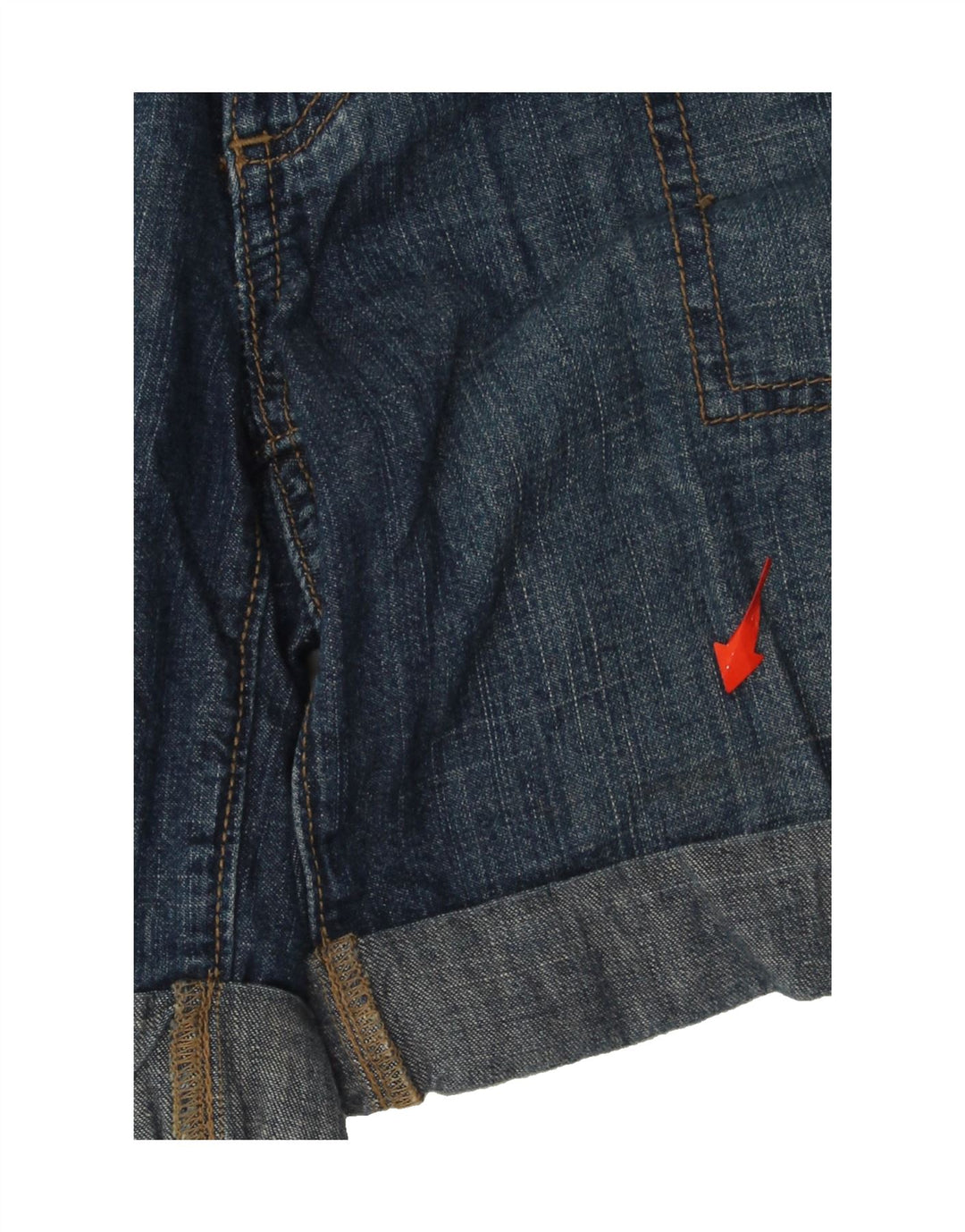 EDDIE BAUER Womens Slight Curve Denim Shorts US 6 Medium W32 Blue Cotton Vintage Eddie Bauer and Second-Hand Eddie Bauer from Messina Hembry 