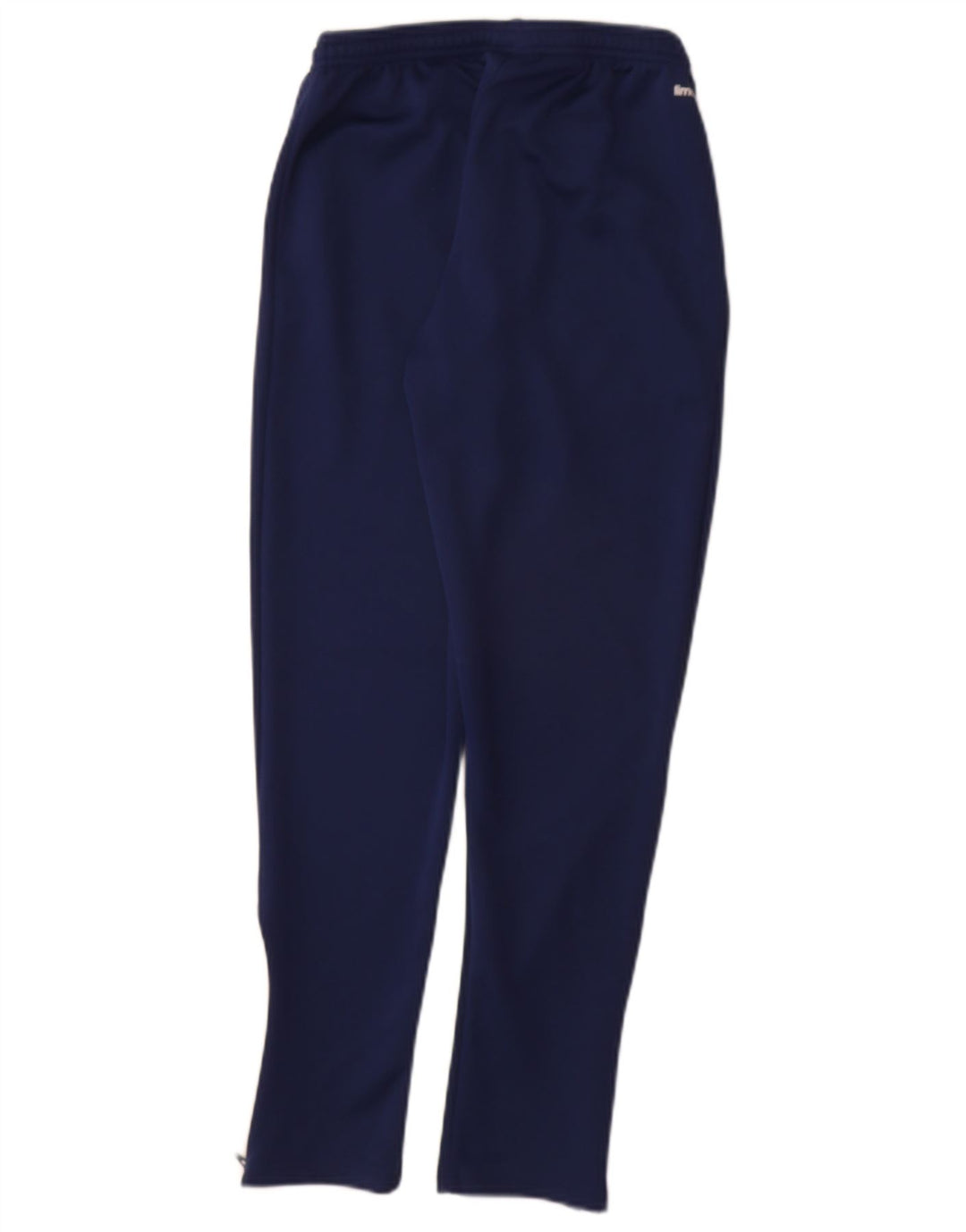 ADIDAS Boys Climalite Tracksuit Trousers 11-12 Years  Navy Blue Polyester