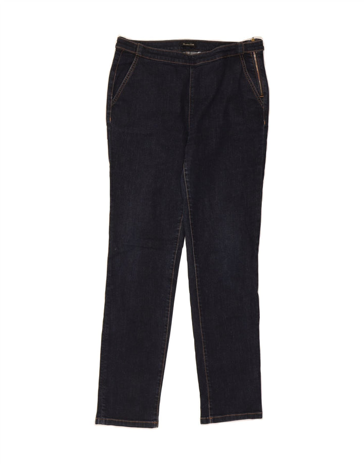 MASSIMO DUTTI Womens Slim Jeans W30 L30 Navy Blue Vintage Massimo Dutti and Second-Hand Massimo Dutti from Messina Hembry 