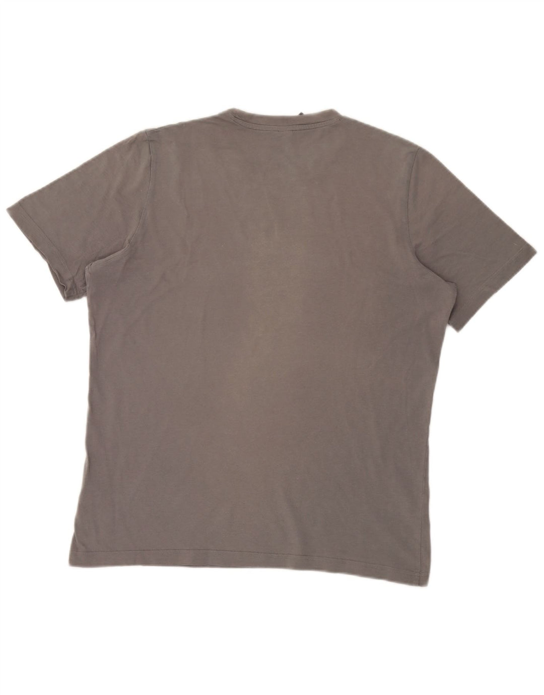 Adidas Mens T-Shirt Top Medium Grey Cotton