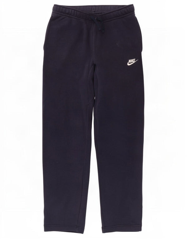 Nike Mens Tracksuit Trousers Small Navy Blue Cotton