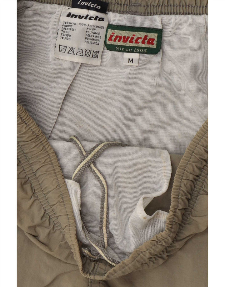 Invicta Mens Swimming Shorts Medium Khaki Polyamide