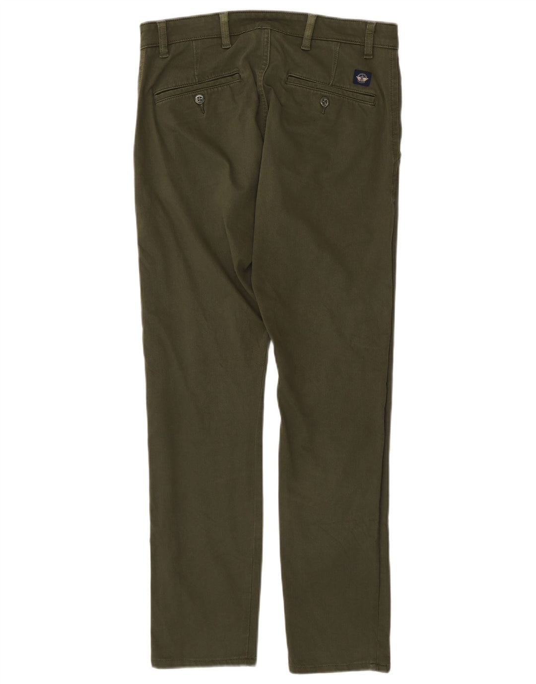DOCKERS Mens Khakis Skinny Chino Trousers W30 L32  Green Cotton