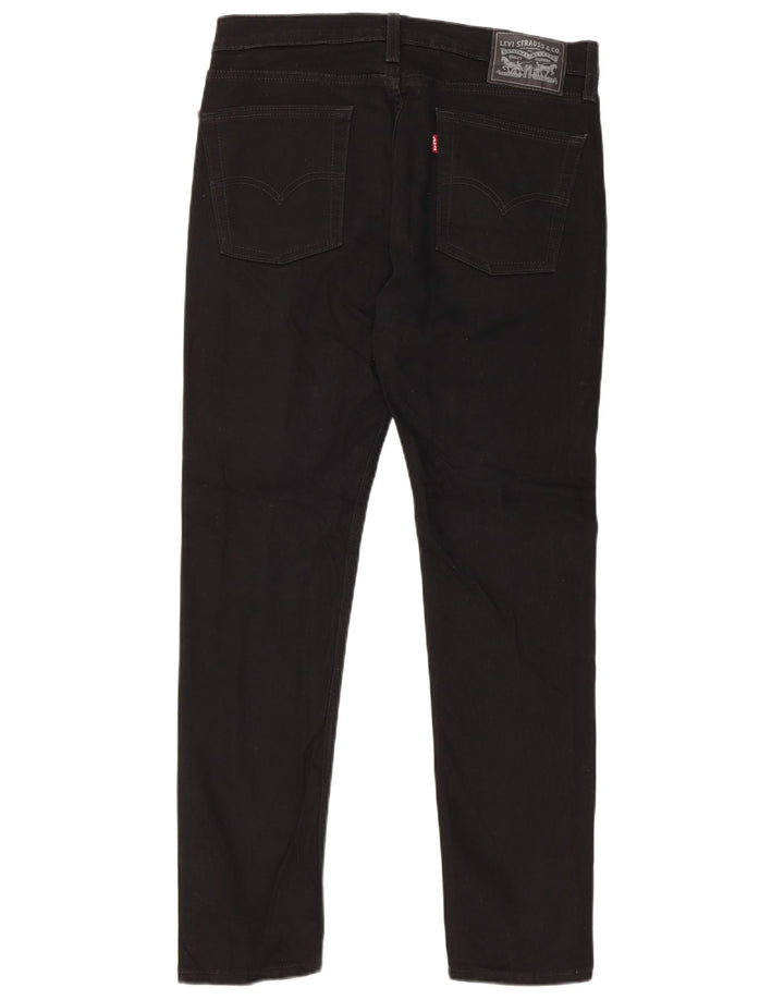 Levi's Womens Slim Jeans W32 L30 Black Cotton