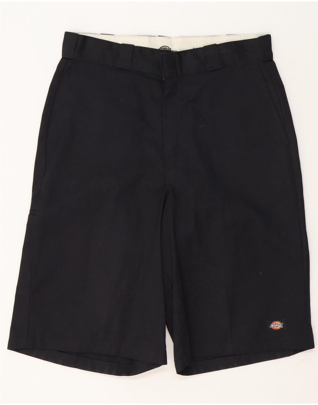Dickies Mens Loose Fit Cargo Shorts W34 Large Black Polyester