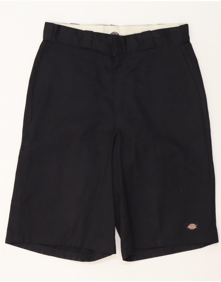 Dickies Mens Loose Fit Cargo Shorts W34 Large Black Polyester