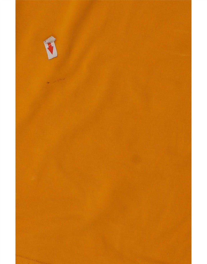 Calvin Klein Mens T-Shirt Top Small Orange Cotton