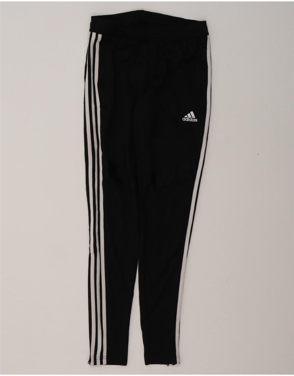 ADIDAS Womens Aeroready Tracksuit Trousers UK 4/6 XS  Black Polyester