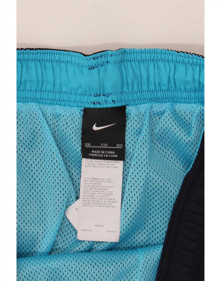 Nike Mens Swimming Shorts 2XL Navy Blue Polyester