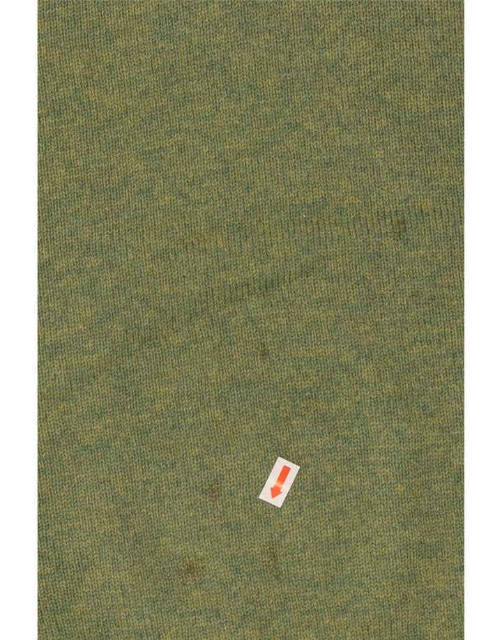 PRINGLE Mens Vest Tank Top XL Green Lambswool