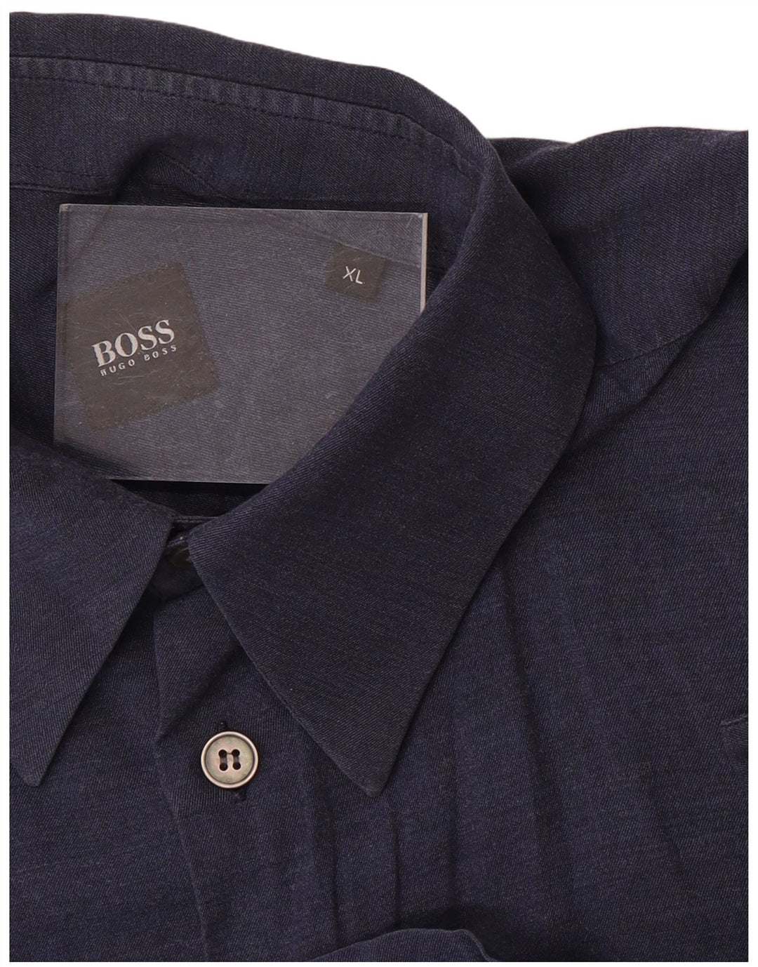 Hugo Boss Mens Shirt XL Navy Blue