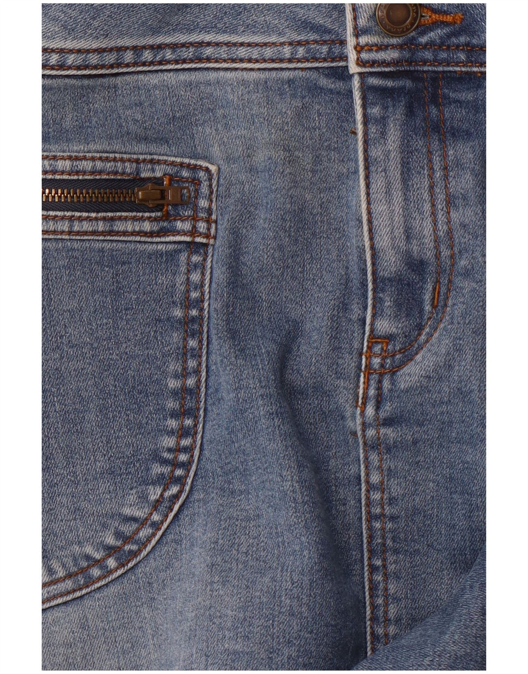 PRANA Womens High Waist Denim Skirt us 2 XS W26 Blue Cotton