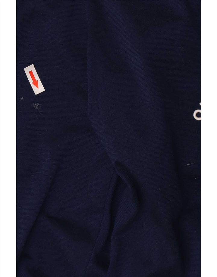 Adidas Mens Tracksuit Trousers Small Navy Blue Polyester