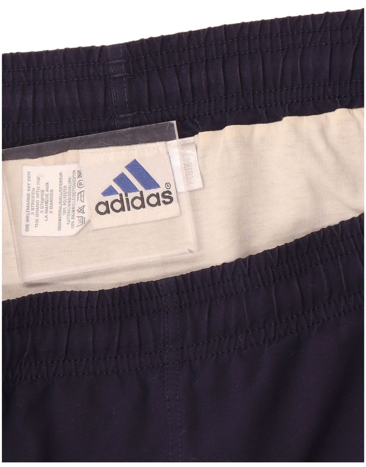 Adidas Mens Sport Shorts Large Navy Blue Polyester
