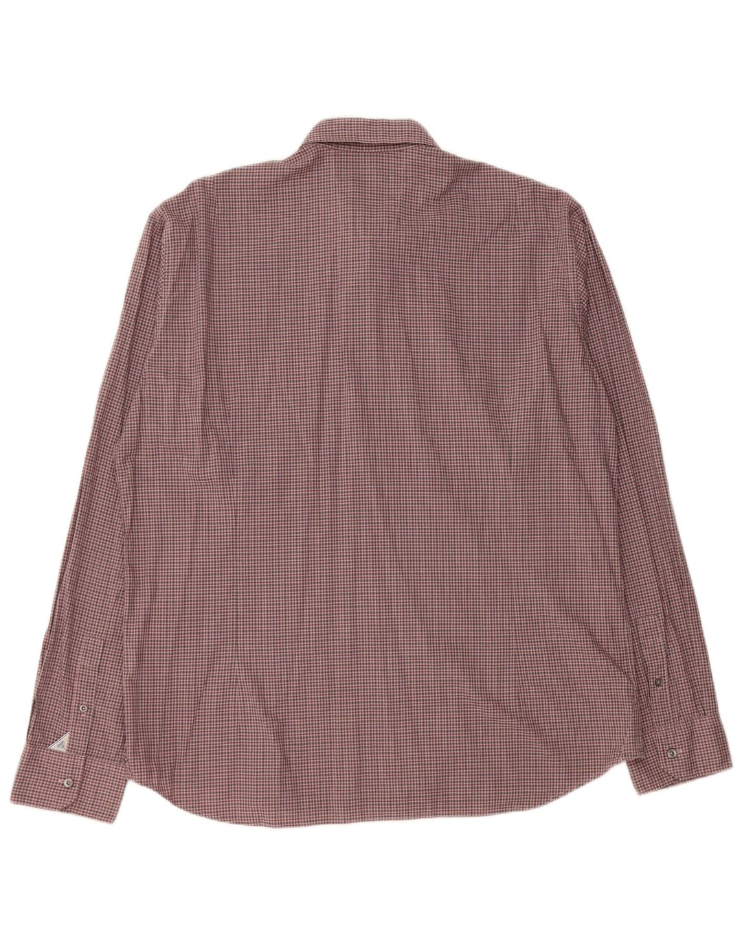 JOOP Mens Shirt XL Pink Check Cotton
