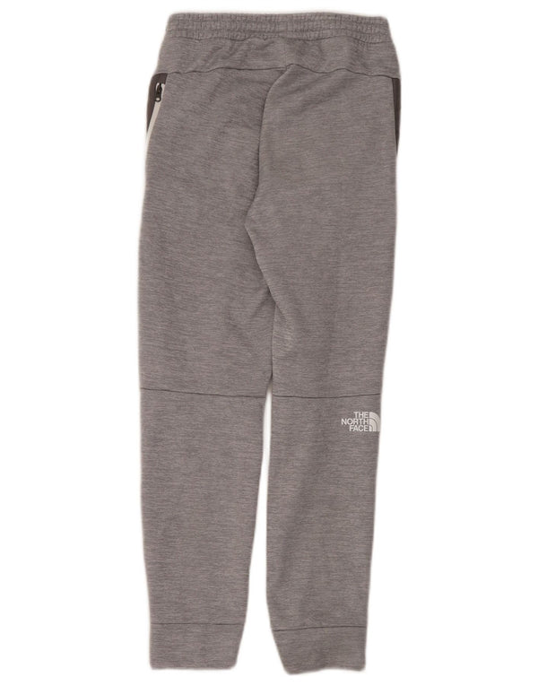 The North Face Boys Tracksuit Trousers 11-12 Years Large Grey Polyester