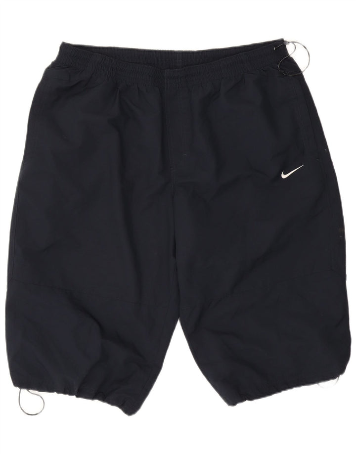 Nike Mens Sport Shorts 2XL Navy Blue Polyester