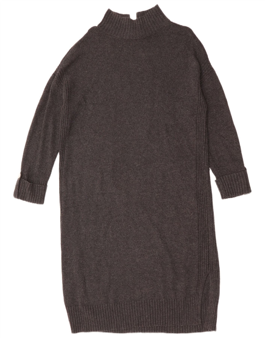 MINT VELVET Womens Long Sleeve Oversized Jumper Dress UK 14 Medium Grey