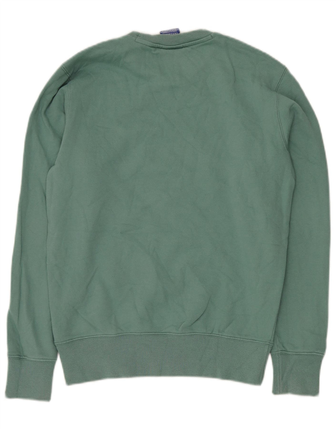 Champion Mens Sweatshirt Jumper Small Green Cotton