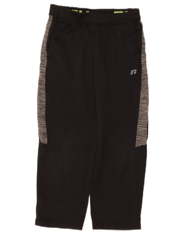 Russell Athletic Boys Tracksuit Trousers 10-11 Years Large Black