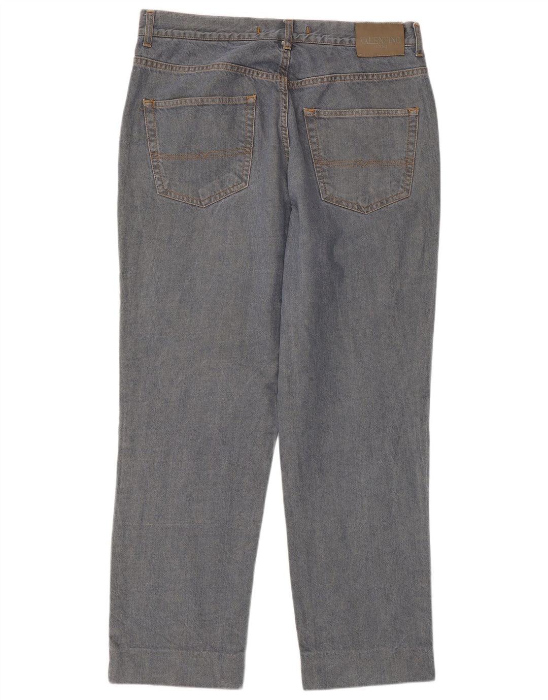 VALENTINO Mens Straight Jeans W38 L29 Blue