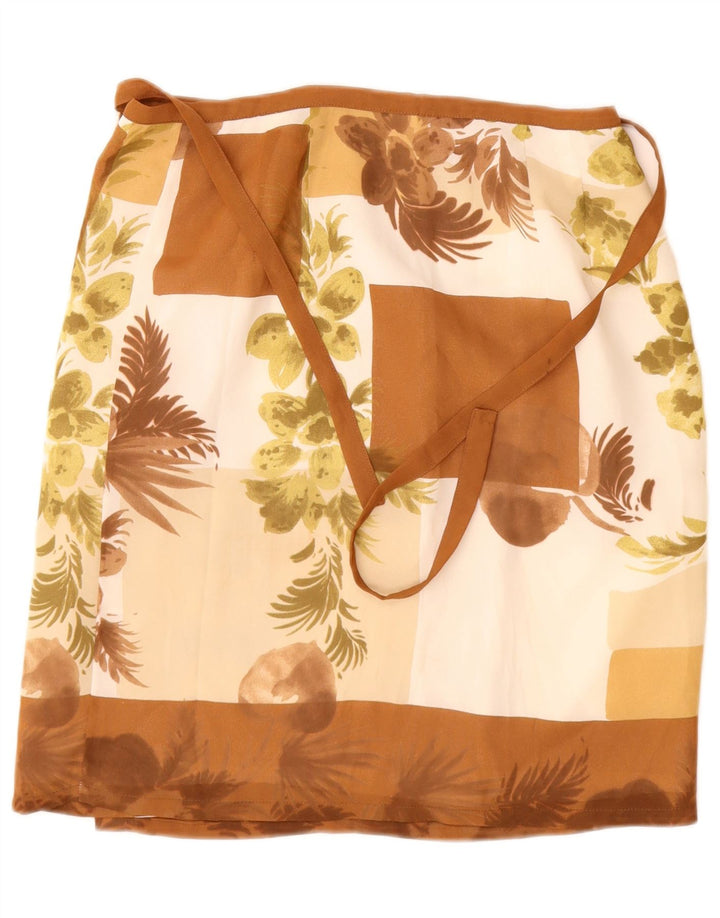 DE PIETRI Womens Wrap Skirt W26 Small Multicoloured Floral