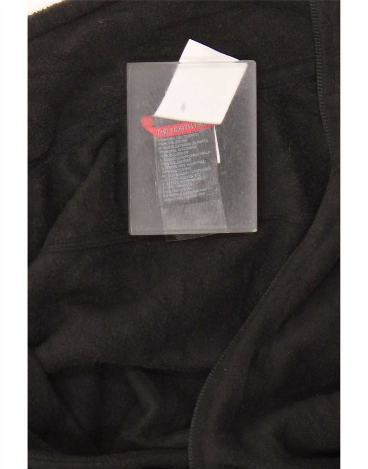 The North Face Womens Fleece Jacket UK 10 Small Black Polyester