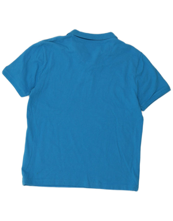 Penguin Mens Polo Shirt XL Blue Cotton